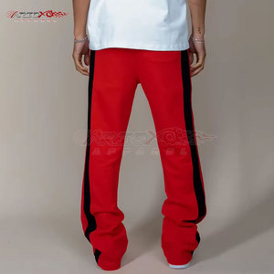 Flared Leg Sweatpants For <b>Men</b> With Soft Cotton Fabric <b>Men</b> Wide Leg <b>Flare</b> Sweatpants With Side Pockets Best Quality <b>Mens</b> Pant - Product Image 2