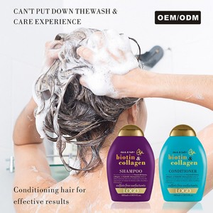 Champú <span class=keywords><strong>y</strong></span> Acondicionador con Biotina <span class=keywords><strong>y</strong></span> Colágeno, Sin Sulfatos, para Cabello Fino <span class=keywords><strong>y</strong></span> Delgado, Favorece el Crecimiento, Compatible con OEM - Product Image 2