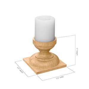 Nuevo Soporte para Velas de Madera Natural Lavihexco, en Forma de Cuenco, para Decoración del Hogar, Accesorios al por Mayor, Hecho a Mano en Vietnam, Tamaño Personalizable - Product Image 2