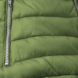 Recién llegado, chaleco acolchado transpirable para hombre, chaqueta impermeable con cuello levantado, chaleco acolchado cálido de invierno, chalecos acolchados OEM - Product Image 3