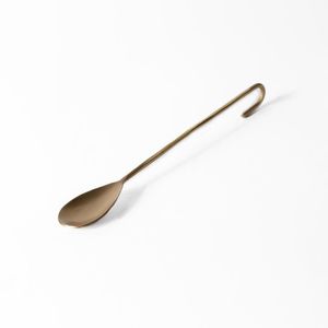 <b>Cocktail</b> <b>Stirrer</b> Spoon Stainless Steel Long Handle with Bow Design Beverage Drink Stirring Spoon Tea Coffee - Product Image 6