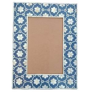 Cadre photo en résine personnalisable, fait main, écologique, décoration de table unique pour mariage, luxe indien, logo personnalisé - Product Image 5