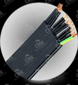 สายเคเบิลแบน750V festoon วัสดุ16 AWG GI มีความยืดหยุ่นสูงสำหรับลิฟต์ใช้งานในอุตสาหกรรม - Product Image 6