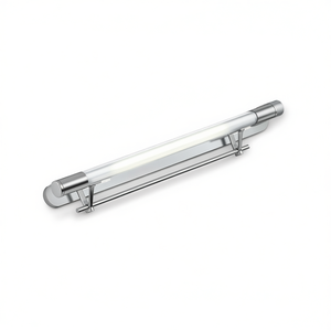 PRATIKA 8W Bathroom <b>Vanity</b> <b>Lighting</b> Inox Product - Product Image 2