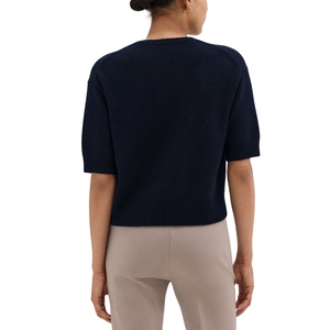 Top Corto de Cachemira Vintage con Logotipo, Lavado Ácido, 230gsm, Transpirable, Ecológico, Holgado, para Mujer, Gran Oferta - Product Image 6