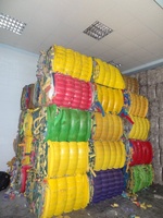 Pu-polyurethane plastik busa baling-limbah untuk daur ulang.