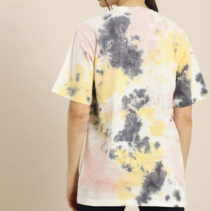 เสื้อยืดคอกลมแขนสั้นผู้หญิงผ้าคอตตอนทรงหลวมใส่สบายระบายอากาศได้ดีใส่ได้ทุกวันสำหรับฤดูร้อน - Product Image 3