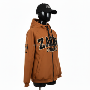 Chaqueta Softshell para Mujer, Poliéster y Elastano, Forro Polar, Cálida, con Capucha, Paneles Raglán, Logotipo Bordado Personalizado - Product Image 5