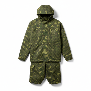 Conjunto de Ropa de Caza Personalizada para Exteriores, Chaqueta de Forro Polar, Pantalones y Chaqueta de Camuflaje, Ropa de Caza de Camuflaje al Por Mayor OEM - Product Image 1