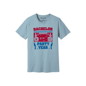 Camiseta personalizable de 100% algodón con 12 temas de fiesta de colores estampado estilo informal patrón 3D 160-180 tela de algodón pesado GSM 100% - Product Image 2