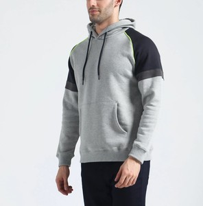Sudadera con capucha con estampado totalmente personalizado de algodón/poliéster al por mayor, jersey en blanco con logotipo personalizado y canguro, sudaderas con capucha para hombre - Product Image 3