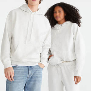 Sudaderas con capucha de moda al aire libre unisex ropa de invierno informal en diferentes diseños 100% algodón patrón sólido - Product Image 1