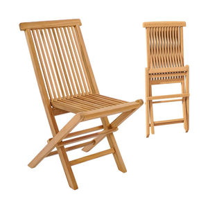 folding teak wood <b>chair</b> made in indonesia - Product Image 3