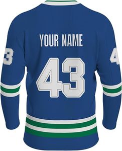 Los más populares de talla grande para adultos, ropa de hockey sobre hielo, elegantes uniformes de diseño de logotipo personalizables - Product Image 4