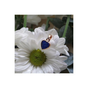 Pendentif en argent sterling 925 fait main Lapis Lazuli bijoux fins en gros OEM ODM indien usine directe lunette réglage incrustation - Product Image 1