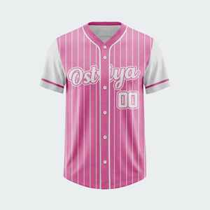 Camiseta de Béisbol y Sóftbol de Manga Corta con Botones y Estampado para Deportes Unisex con Logotipo Personalizado - Alta Calidad a Precio Económico - Product Image 2