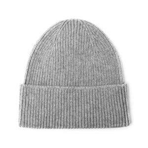 Unisex Casual Acrylic <b>Winter</b> Beanie Hat Adjustable Cuffed Solid Embossed Knitted <b>Cap</b> Breathable Waterproof Comfortable Head - Product Image 1