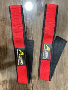 Sangles d'entraînement de gymnastique en néoprène en cuir de coton confortables personnalisées pour l'haltérophilie et la dynamophilie - Product Image 4