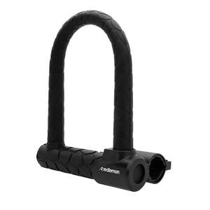 Antivol de vélo en U premium ultra-réforfait à double boulon, antivol de frein à disque et alarme pour un cyclisme sécurisé - Product Image 1