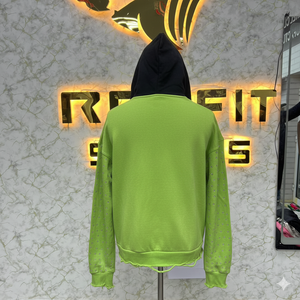 Best <b>Sale</b> Pure Quality Factory Made Zipper Hoodie Rhinestone Zip up Jacket Acid <b>Wash</b> Vintage <b>Washed</b> Men Fleece Streetwear Hoodie - Product Image 2
