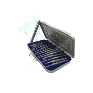 Conjunto de instrumentos de microcirugía de acero inoxidable alemán, conjunto de instrumentos de microcirugía para cirugía Vascular - Product Image 1