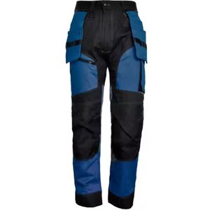 กางเกงคาร์โก้ขาตรงกันน้ำน้ำหนักเบาสำหรับผู้ชายมีกระเป๋ารูดปิดหลายกระเป๋าและทรงแบ็กกี้ - Product Image 2