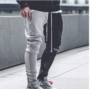Pantalones deportivos transpirables de talla grande con logotipo personalizado para entrenar en el gimnasio, pantalones informales de negocios, ropa de calle, unisex - Product Image 3