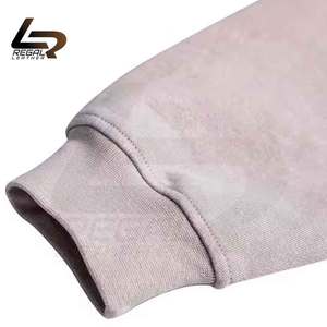 OEM personalizado de los hombres de tela pesada 500 GSM sudaderas con capucha de gran tamaño con logotipos personalizados y sudaderas con capucha de la mejor calidad para hombres y mujeres - Product Image 3