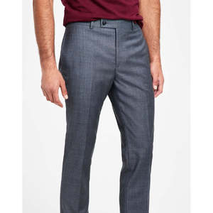 Pantaloni da Completo Calvin Klein X Fit Slim Fit Elasticizzati per Uomo, Grigio, Taglia 38X30 - Product Image 2