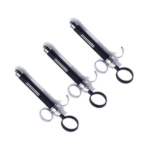 Seringue dentaire d'aspiration noire 2.5 anneau poignée 1.8ml/2.2ml acier inoxydable/laiton manuel léger ensemble dentaire chirurgical - Product Image 4