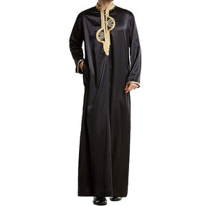 Vêtements islamiques de qualité supérieure, vente directe d'usine, vêtements pour hommes, robe pour hommes, djellaba pour hommes, vente en gros de vêtements islamiques en polyester, djellaba - Product Image 1