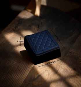 Portefeuille en cuir pour homme de qualité supérieure, véritable cuir pleine fleur, entièrement lisse, imperméable, séchage rapide, grande capacité, fermeture à glissière - Product Image 2