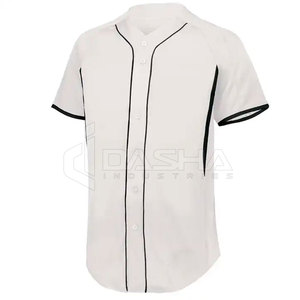 2024 nouveaux vêtements de sport maillot de Baseball personnalisé maillot de Baseball jeunesse de haute qualité avec bouton complet uniforme de Baseball pour hommes - Product Image 2