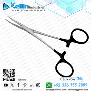 Không có dao ống dẫn tinh kẹp thiết lập với màu đen tráng xử lý không có dao cố định vòng kẹp bàng quang và tiết niệu cụ - Product Image 2