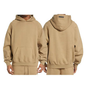 High Quality Men's Oversized Pullover <b>Hoodie</b> Custom Casual Print <b>Lined</b> Waterproof Knitted Design 100% Cotton Wholesale Price - Product Image 6