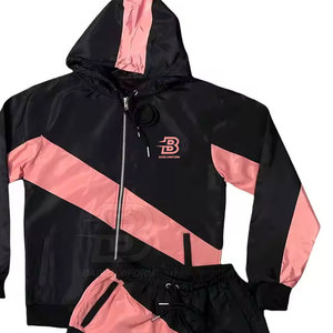 Conjunto de Sudadera con capucha de invierno cortavientos hecho en fábrica personalizado de diferentes colores y tamaños para la venta en línea - Product Image 6
