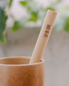 Biodegradable <b>Reusable</b> <b>Straws</b> Drinking Bamboo <b>Straw</b> Hot Selling Custom Logo Bamboo <b>Straws</b> for Drinking Best Price in Vietnam - Product Image 2