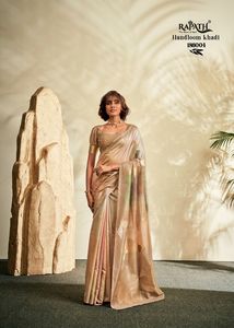 Dernier Designer Georgette Soie Numérique Imprimé Travail Saree Indien Pakistanais Style pour Fête Ethnique Salwar Kameez par Fab Zone - Product Image 4
