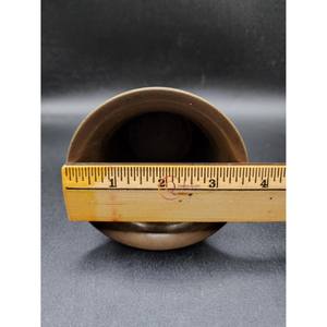 ครกและสากเครื่องมือห้องครัวทันสมัยพร้อมการออกแบบที่เป็นเอกลักษณ์สีทองทองเหลืองทำด้วยมือสมุนไพรและเครื่องเทศบดและผสมครก - Product Image 3