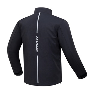 Softshell Motorcycle <b>Jacket</b> Made of High Quality Softshell with Removable CE Approved Arrmors For men's With LOW MOQ - Product Image 3