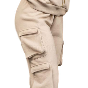 Hot Selling Women's <b>Trouser</b> High Quality Premium Customized Color Elastic Waist Mid <b>Summer</b> Breathable 100% Cotton Flat Front - Product Image 3