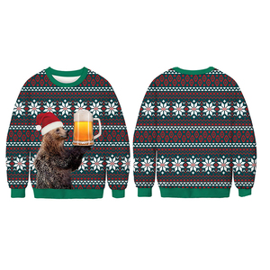 Sudadera de Sublimación para Hombre de la Mejor Calidad, Precio Económico al por Mayor, Sudadera de Sublimación Esencial Bordada Antiencogimiento para Hombre - Product Image 3