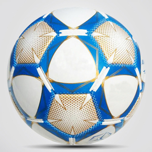 Ballons de football collés à chaud sans couture de taille 5, service OEM, ballon de football version Peek à partir de ballons de football premium bon marché - Product Image 4