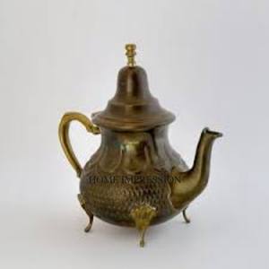 Juego de tetera de alta calidad para té y espresso chapado en oro hecho en latón a un precio impresionante de proveedor indio - Product Image 4