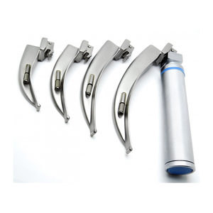 Set de Instrumentos de Laringoscopio de Acero Inoxidable de 4 Hojas de la Mejor Calidad, Certificado CE Clase II, para Cirugía de Oídos, Nariz y Garganta, Manual, Potencia 1 - Product Image 6