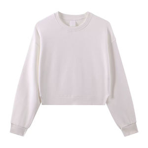 Nueva Llegada, Sudadera Personalizada con Cuello Redondo para Hombre, Informal, de Manga Larga, Forro Polar Grueso, Corte Holgado, Invierno, 100% Algodón - Product Image 5