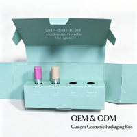Kit de muestra de perfume de cartón personalizado, ecológico, cajas de embalaje de botella de aceite esencial para aceite esencial de 10ml