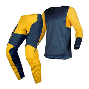 ชุดมอเตอร์ครอสคุณภาพสูง แฟชั่นทันสมัย ขายส่งชุดมอเตอร์ครอส เสื้อเจอร์ซีย์และกางเกงสำหรับแข่งรถ ชุดมอเตอร์ครอสคุณภาพสูง ระบายอากาศได้ดี - Product Image 6