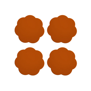 ชุดจานรองแก้วทำมือสไตล์โมเดิร์นเคลือบเงา ขอบลายหอยเชลล์ สำหรับตกแต่งบ้าน วางบนโต๊ะอาหาร ราคาขายส่งจากเวียดนาม - Product Image 2