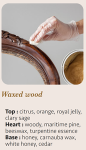 Vela Aromática de Lujo Hecha a Mano, 10cl, con Aroma a Madera Encerada y Logotipo Personalizado, Cera Mixta en Cilindro, Hecho en Francia, Decoración para el Hogar - Product Image 5